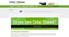 Desktop Screenshot of celiacdisease.org